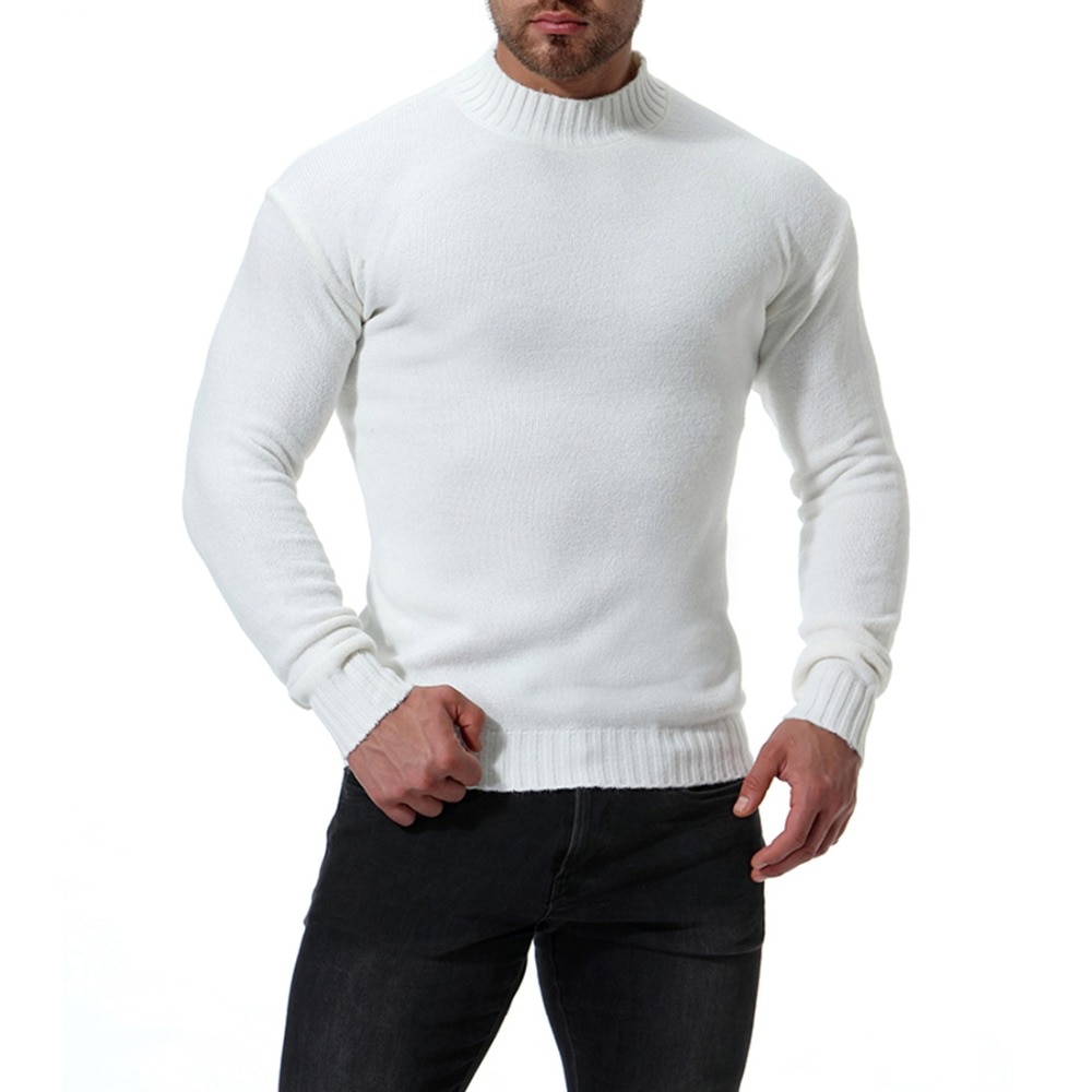Men's Snow White Sweater