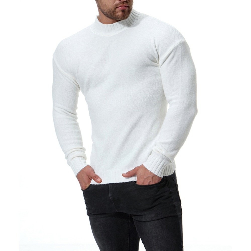 Men's Snow White Sweater