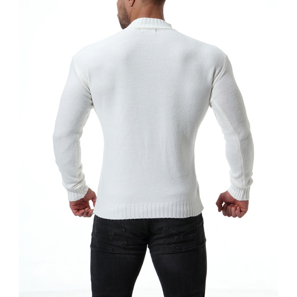 Men's Snow White Sweater