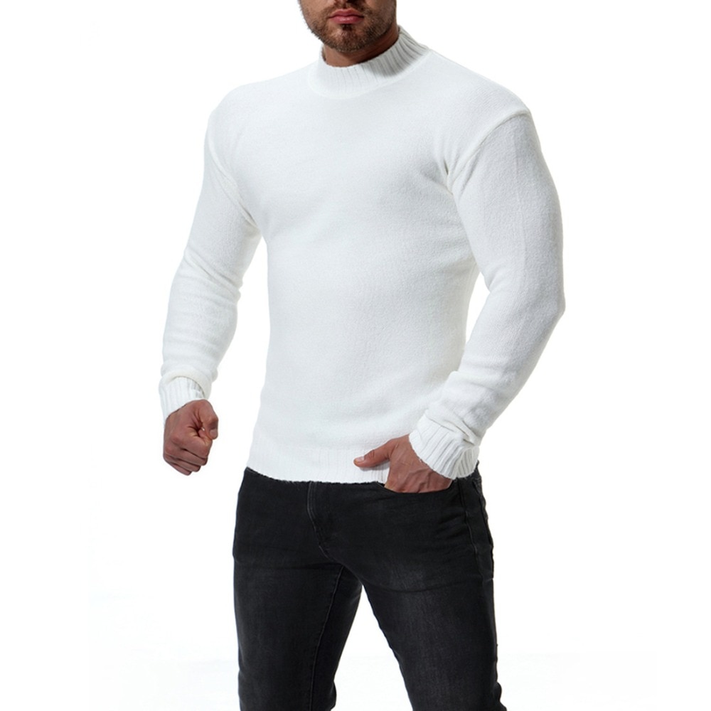 Men's Snow White Sweater