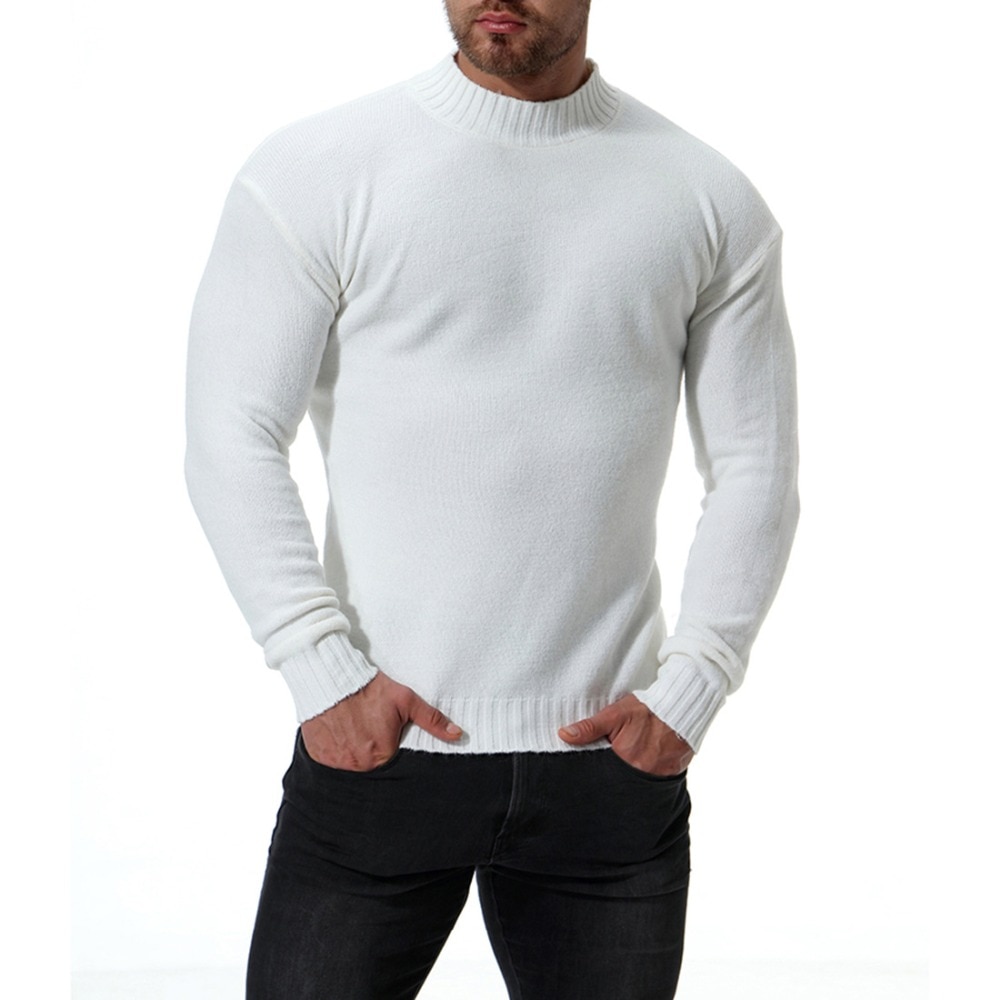 Men's Snow White Sweater