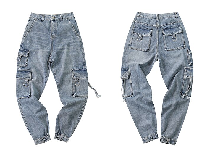 Blue Denim Trousers for Men