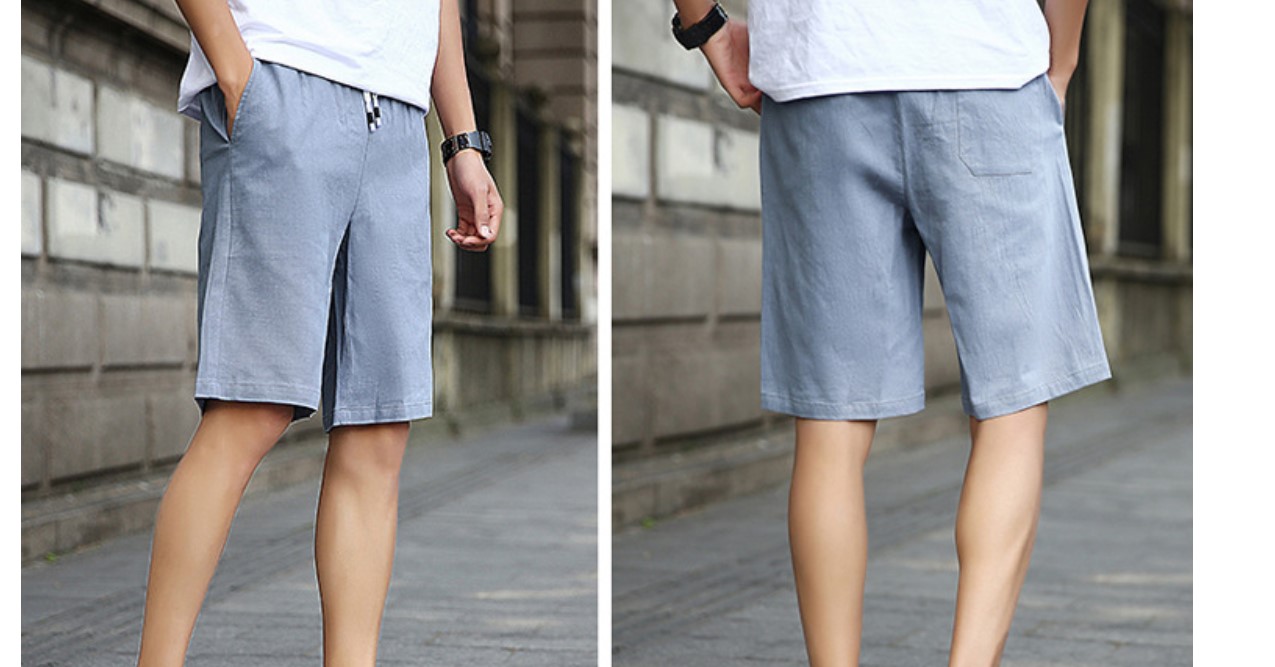 Men's Linen Shorts