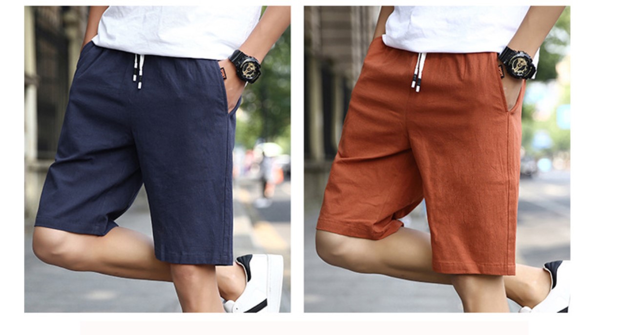 Men's Linen Shorts