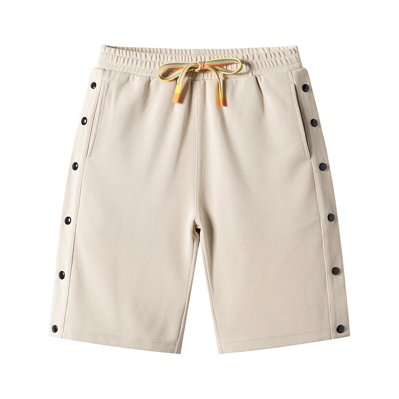 Men's Casual Cotton Button Shorts