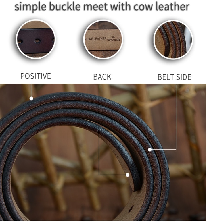 Men's Genuine Leather Belt