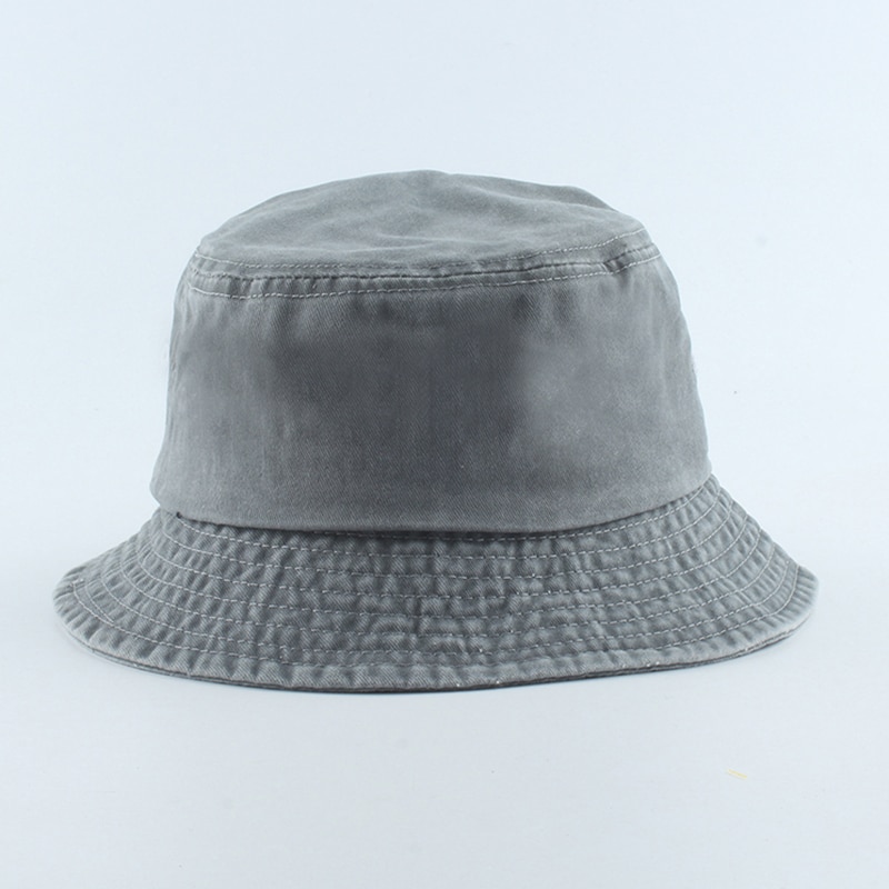 Unisex Folding Cotton Bucket Hat