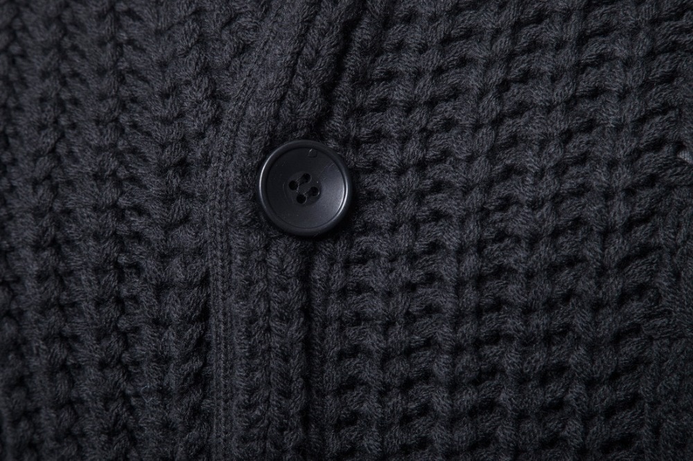 Men's Cotton Knitted Cardigan