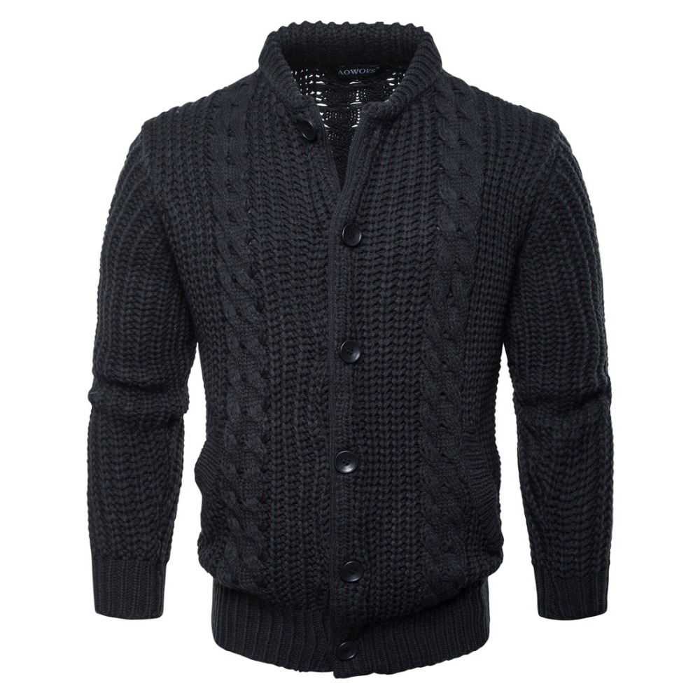 Men's Cotton Knitted Cardigan