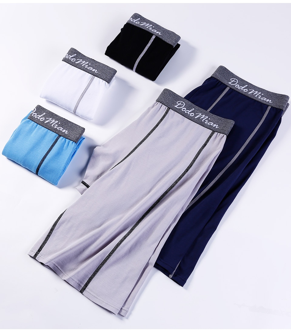 Men's Long Boxers Set 5 pcs