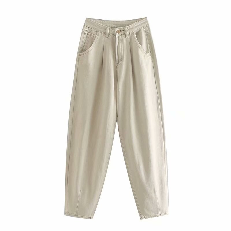 Women's Mid Waist Harem Pants