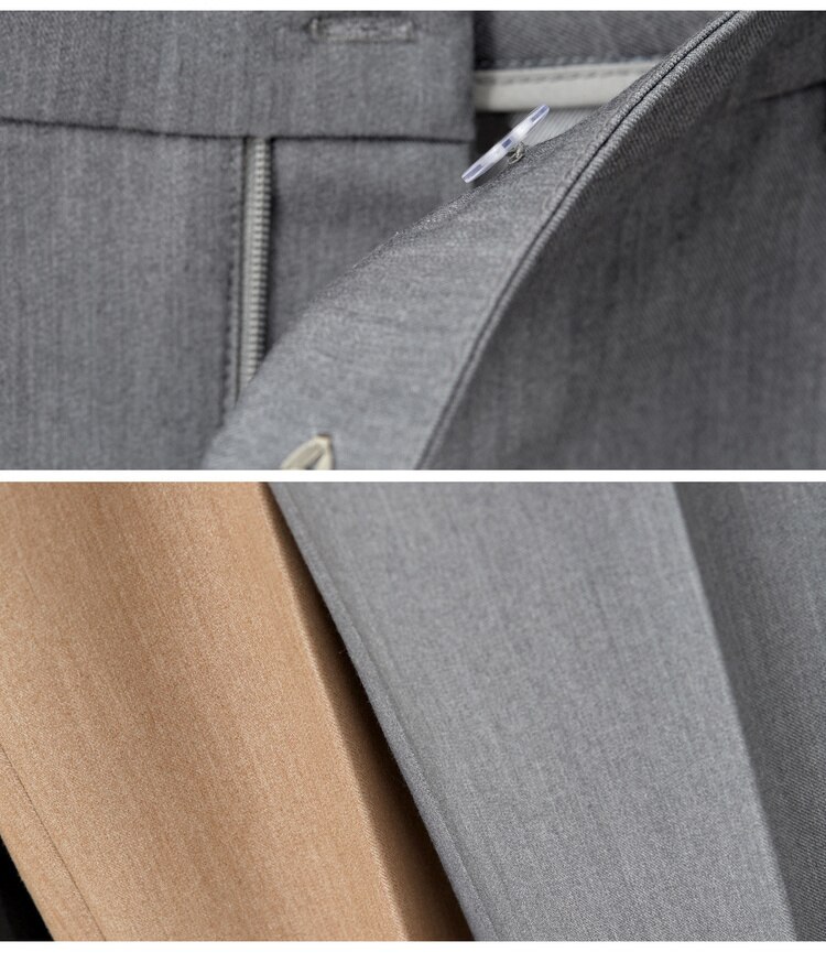 Women's Solid High Waist Trousers Women's Solid High Waist Trousers