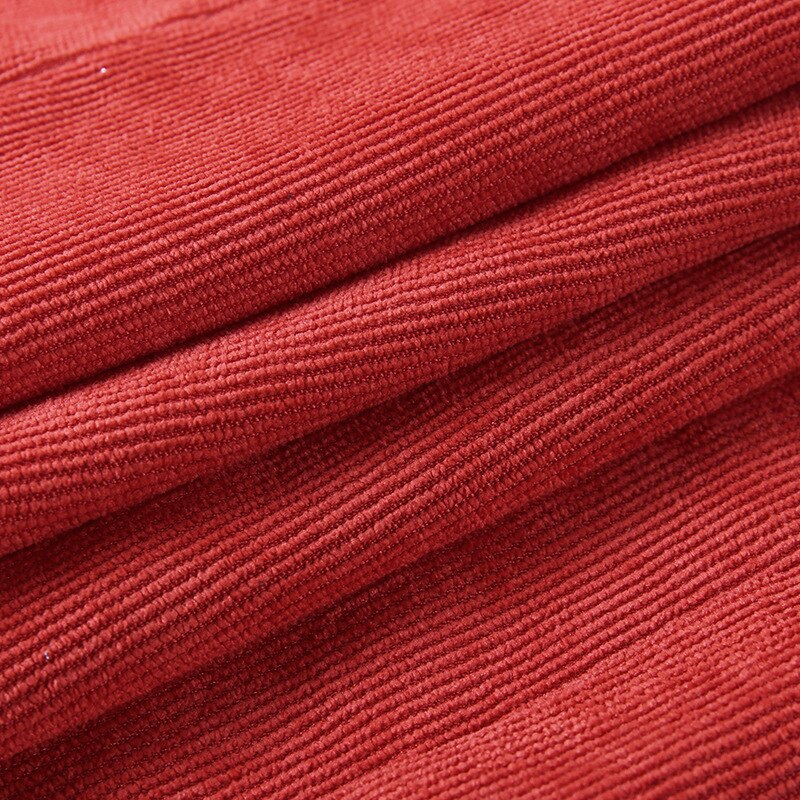 Solid Colored Women's Basic Slit Skirt