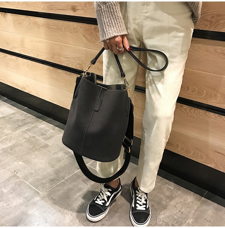 Women's Bucket Shoulder Bag