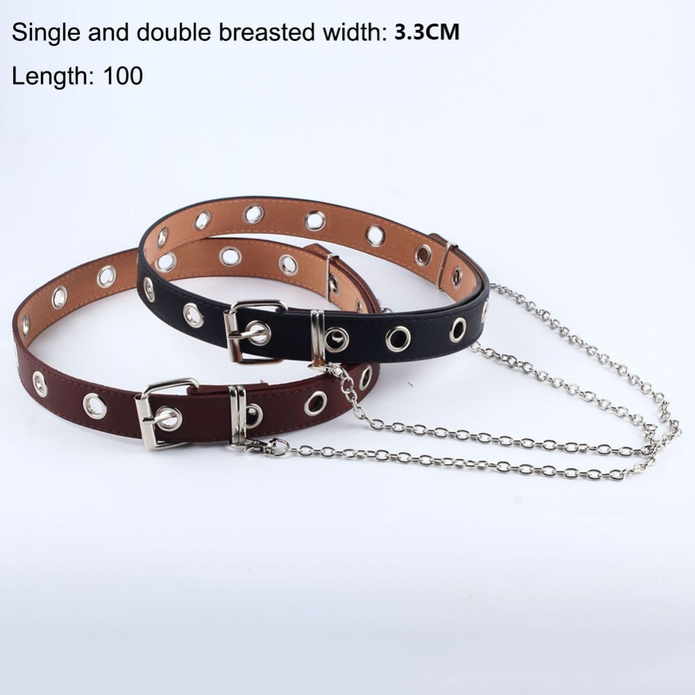 Women's Punk Chain Belt