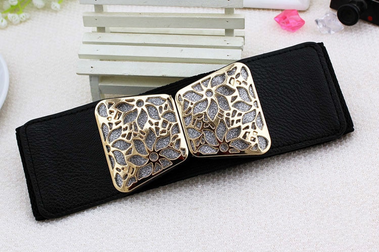 Women's Korean Style Elastic Wide Belt