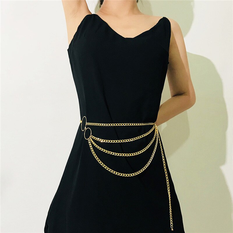Women's Multilayer Chin Belt