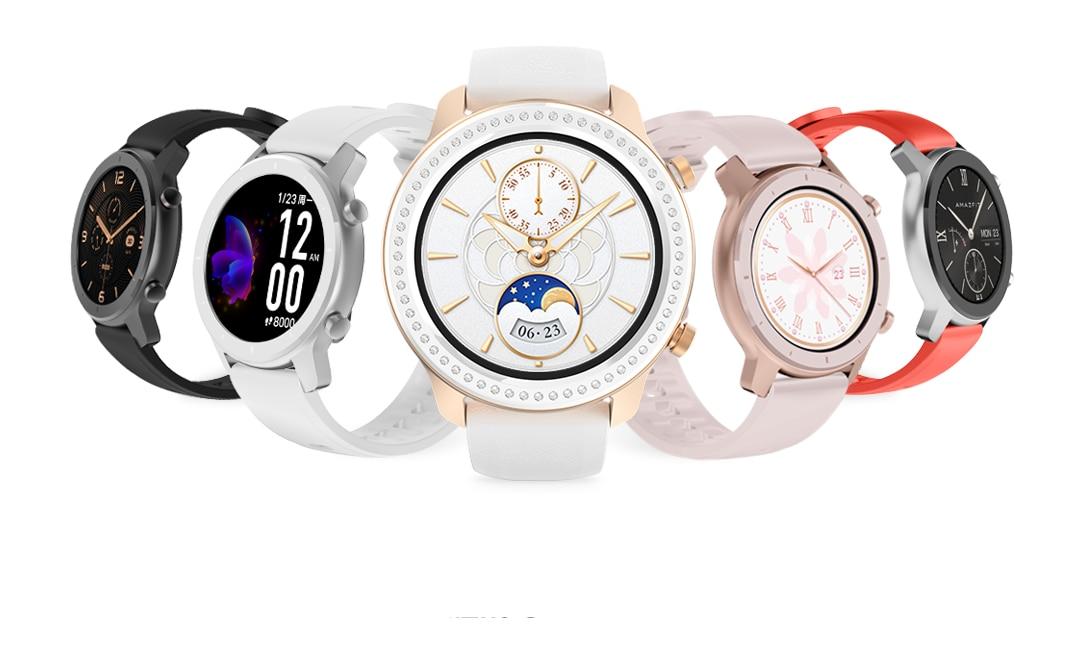 Women's Round Anti-Fingerprint Fitness Watch