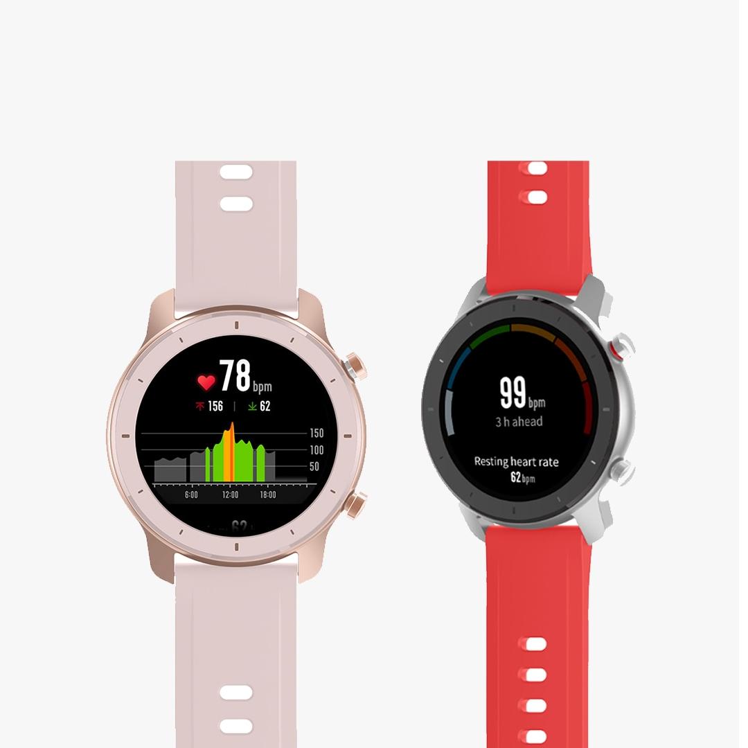 Women's Round Anti-Fingerprint Fitness Watch