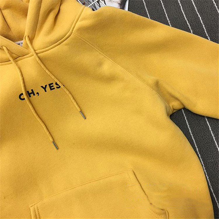 Women's Solid Color Autumn Hoodie
