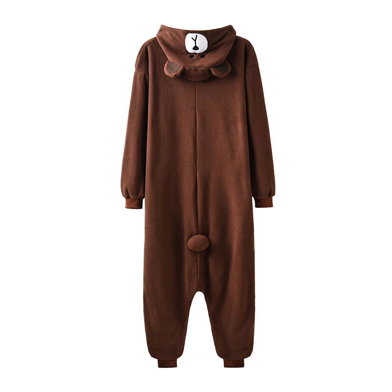 Brown Bear Shaped Unisex Kigurumi