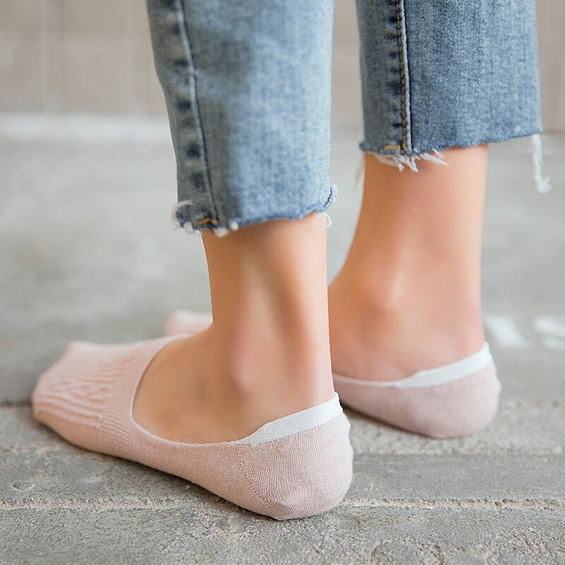 Women's Short Socks 5 Pairs Set